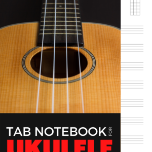 Ukelele Tab Journal Notebook Cover